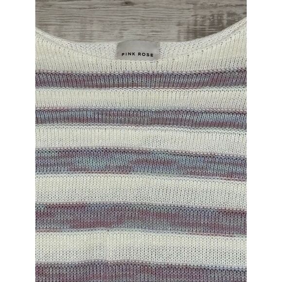 Pink Rose semi cropped sweater size S - Picture 8 of 12
